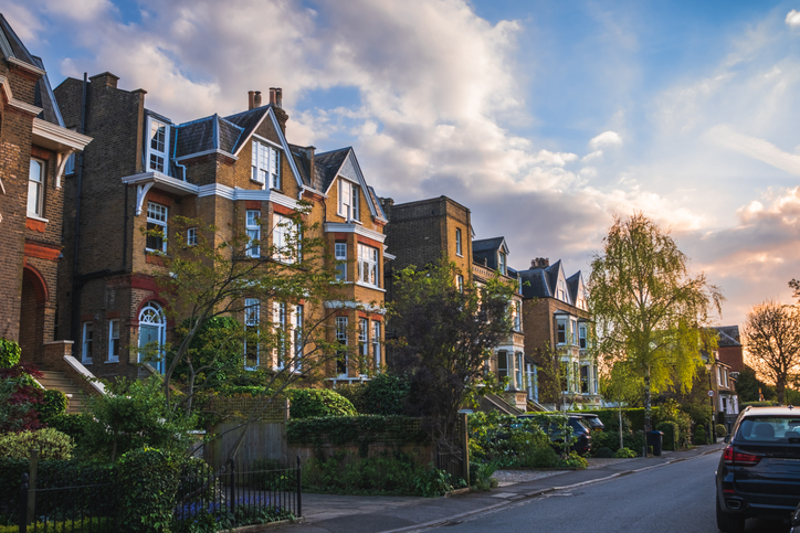 Row of Victorian houses in Wimbledon, London. Talk to RA Accountants about the tax issues surrounding buy-to-let property