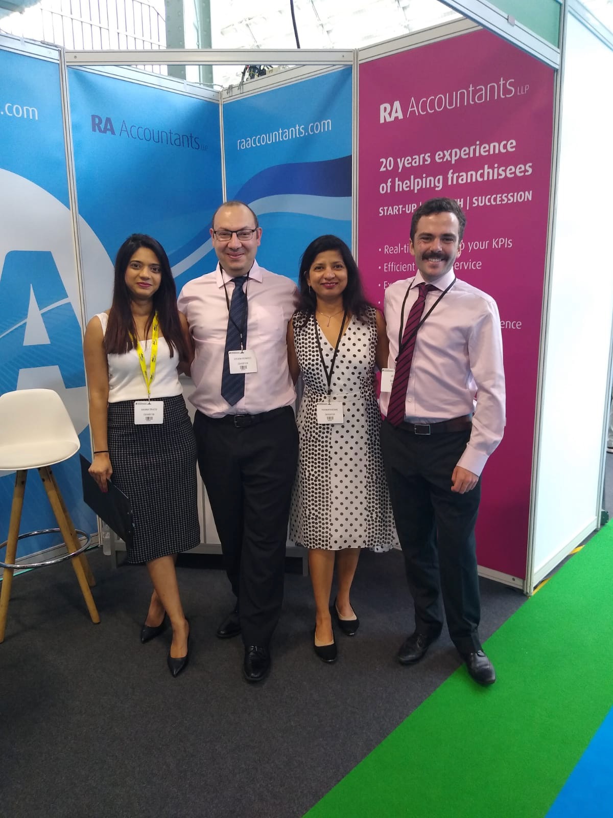 British and International Franchise Exhibition - come & see the RA Accountants' Team at this year's show.