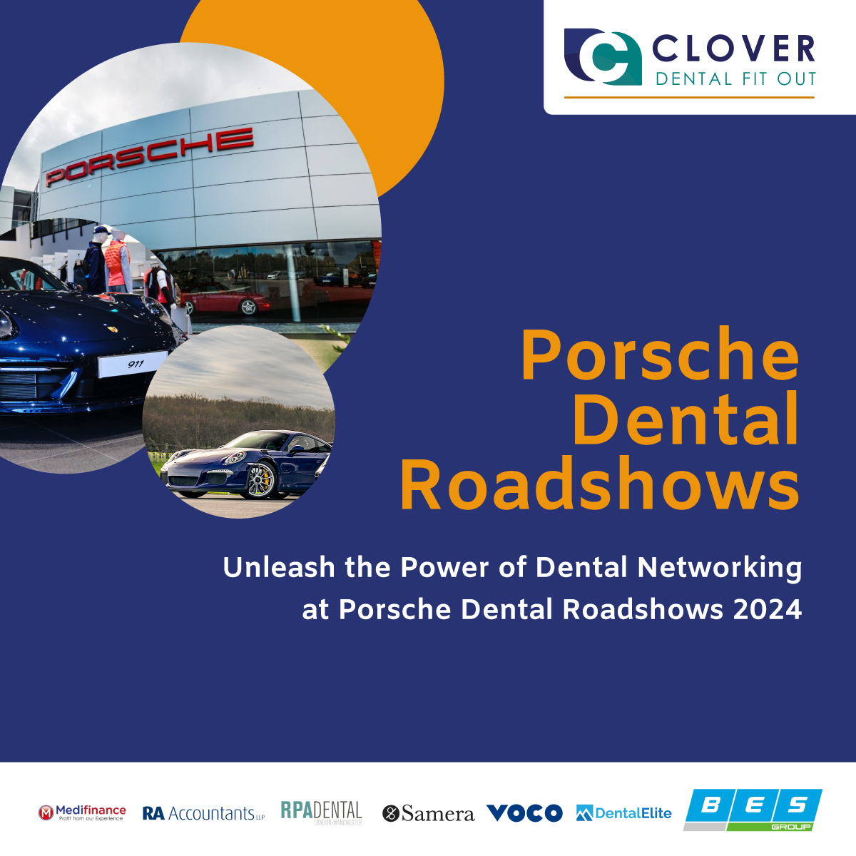 Porsche Dental Roadshow with RA Accountants sponsoring series