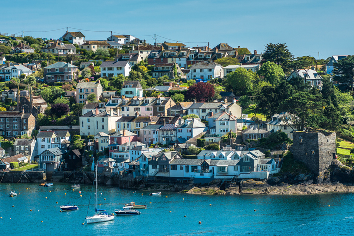 The small coastal town of Fowey